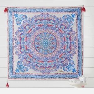 Lilly Pulitzer Large Colorful Wall Tapestry from Pottery Barn Teen Collection ✨